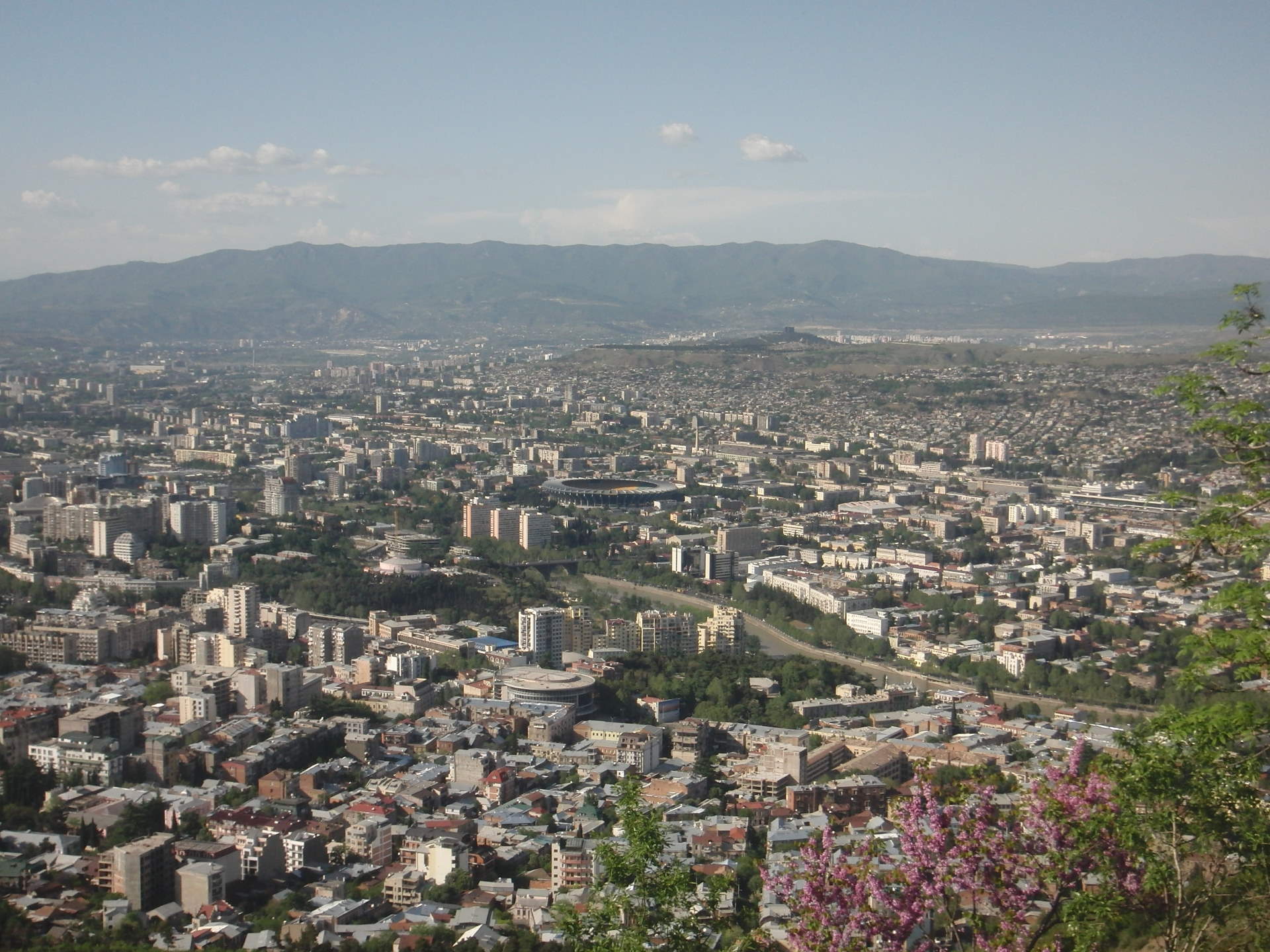 Aussicht Tbilissi