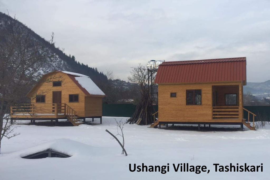 Winter in Ushangi Village